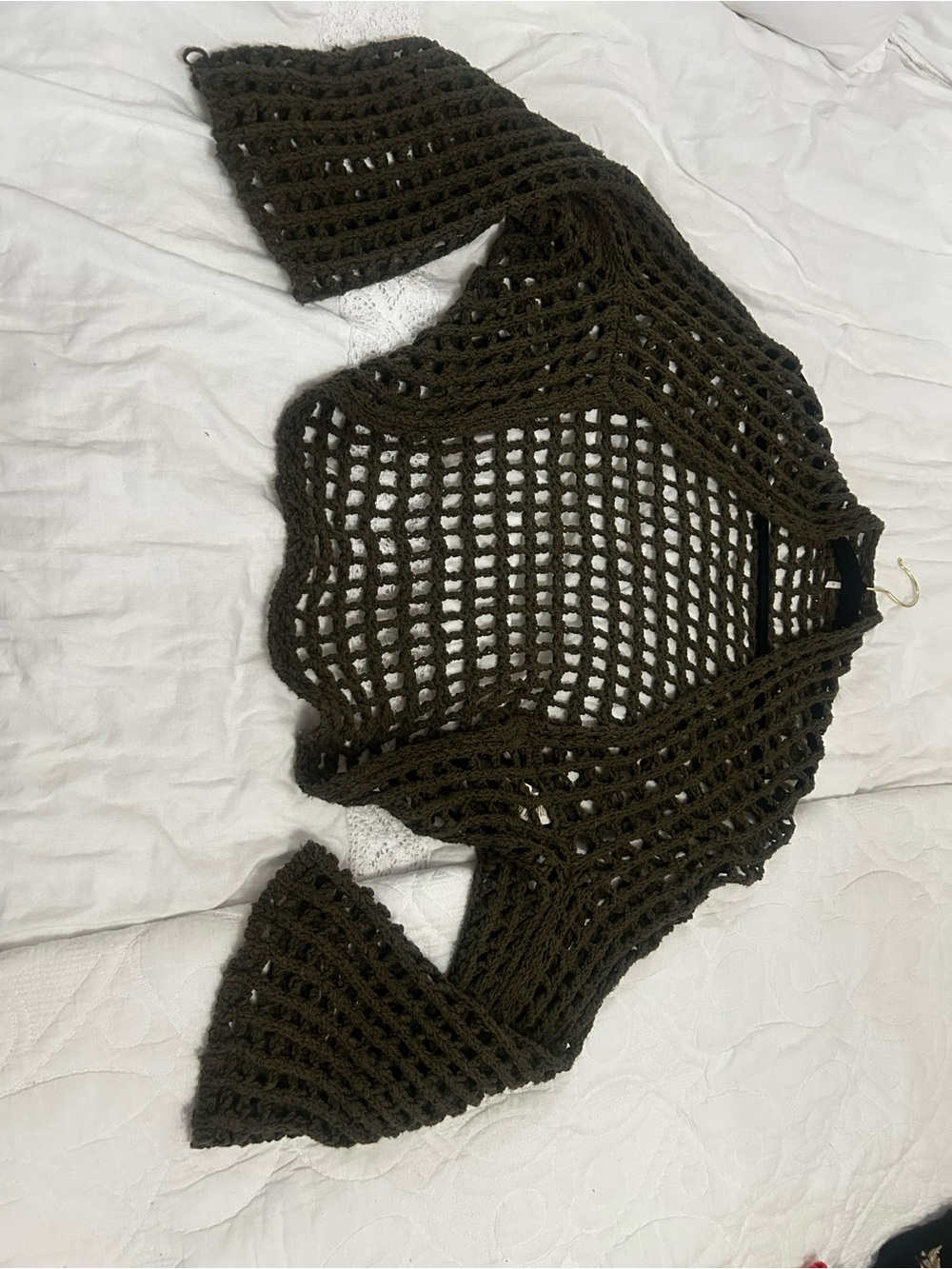 Free people crochet shrug large